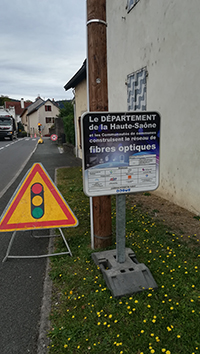 panneau chantier en situ